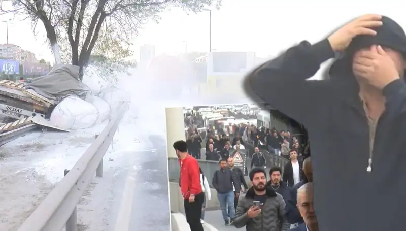 D-100'de Alçı Yüklü TIR’ın Feci Kazası Trafiği Kilitledi