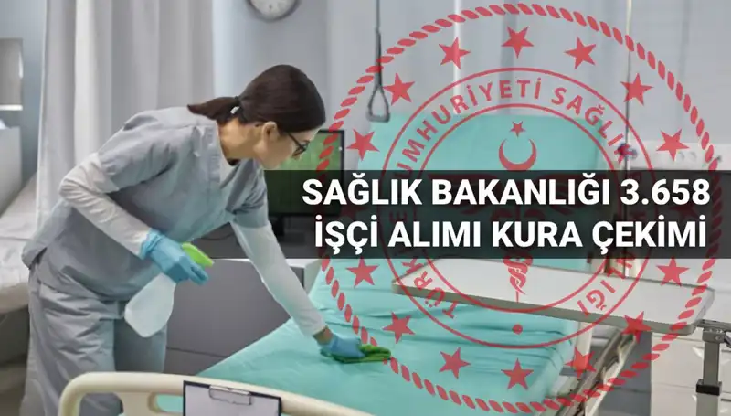 Sağlık Bakanlığı 2025 Kura Tarihi Açıklandı: 3.658 İşçi Alım Süreci Başlıyor!
