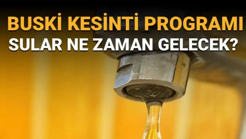 Bursa Nilüfer'de Sular Ne Zaman Gelecek? İşte Tüm Detaylar!