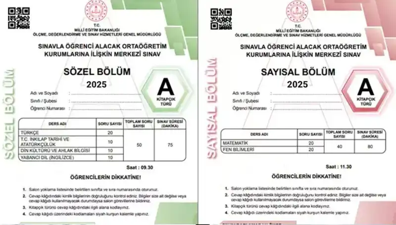 LGS Soru ve Cevap Anahtarı 2025 Bir Görünüm: Yayın Tarihleri Belli Oldu