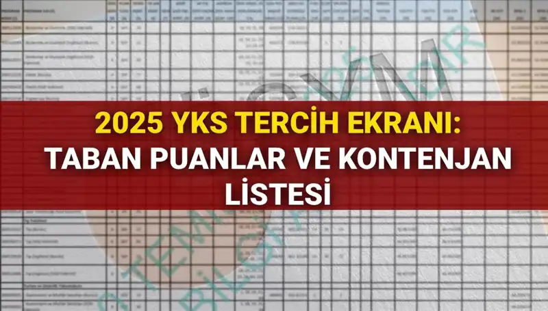 2025 YKS Tercih Dönemi Başladı: Üniversite Tercih Ekranı Açıldı!