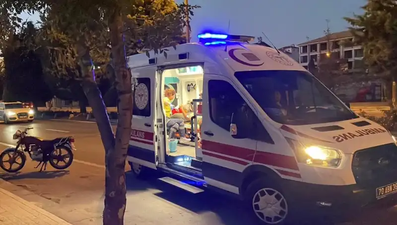 Motosiklet Kazası: Otomobil Sürücüsü 70 Metre Sürükledi, Kaçtı!