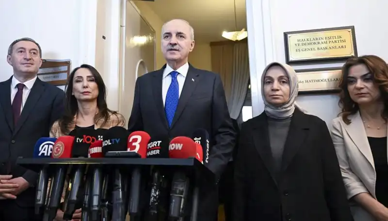Numan Kurtulmuş, Siyasi Partilerle Görüşerek Türkiye'nin Geleceğini Şekillendiriyor