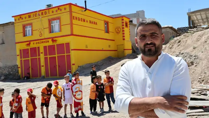 Fanatik Taraftar, Evini Osimhen Yazılarıyla Süslüyor: Icardi'nin Ardından