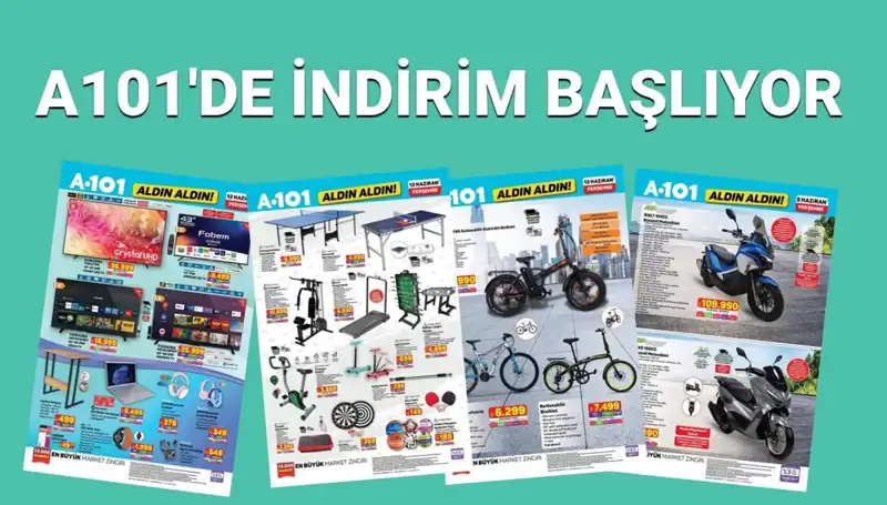 A101 Market 12 Haziran 2025 Aktüel Kataloğu ile Eğlence ve Teknoloji Dolu!