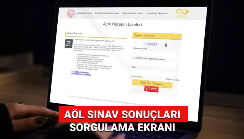 AÖL Sınav Sonuçları 2025: Açıklama Zamanı ve Sonuç Sorgulama Detayları