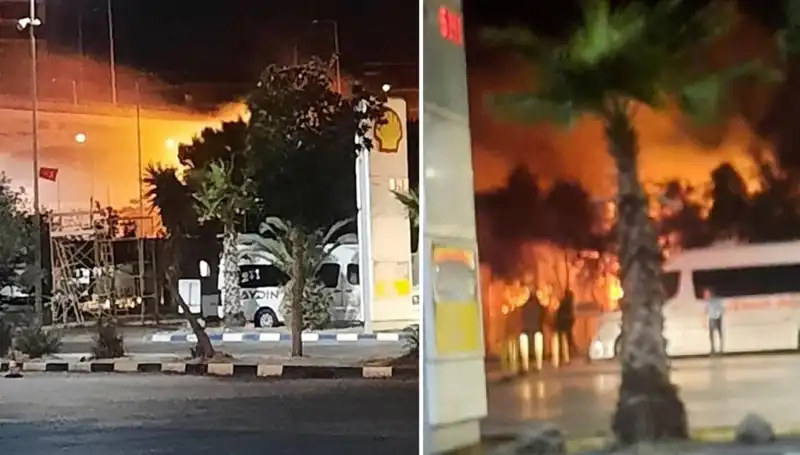 İzmir Otogarı'nda Korkutan Yangın, Yolcuları Telaşlandırdı