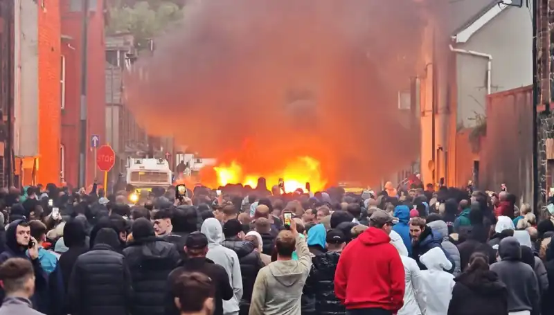 Kuzey İrlanda'da Cinsel Saldırı Protestoları: Evler Neden Ateşe Verildi?