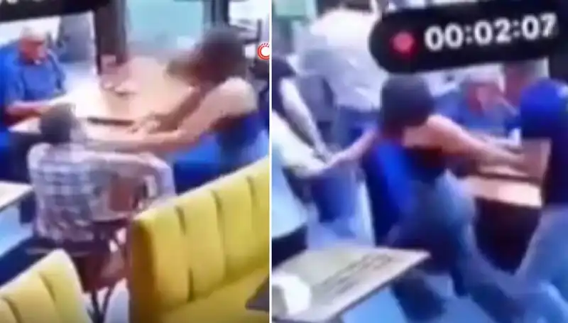 Garsona Tokat Atmanın Bedeli: Tekme Tokat Dayakla Ödendi