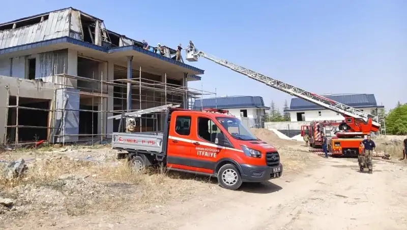 Ankara Gölbaşı'nda Villaları Tehdit Eden Yangın: Son Durum Ne?