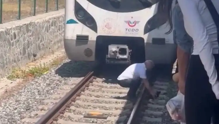 Marmaray'da Kediyi Fark Eden Makinistin Alkışlanan Duyarlılığı